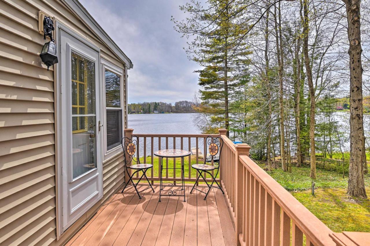 Lakefront Broadalbin Getaway With Deck And Kayaks Extérieur photo