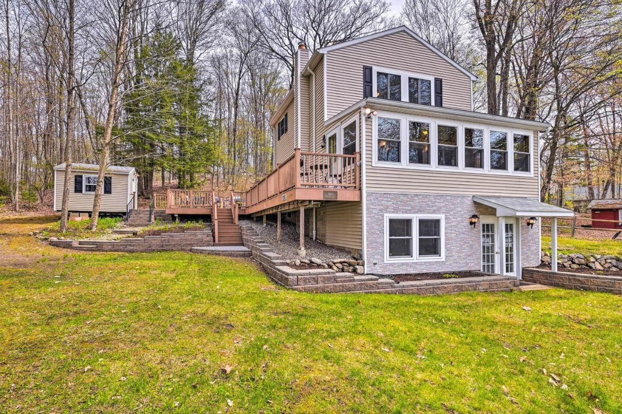 Lakefront Broadalbin Getaway With Deck And Kayaks Extérieur photo